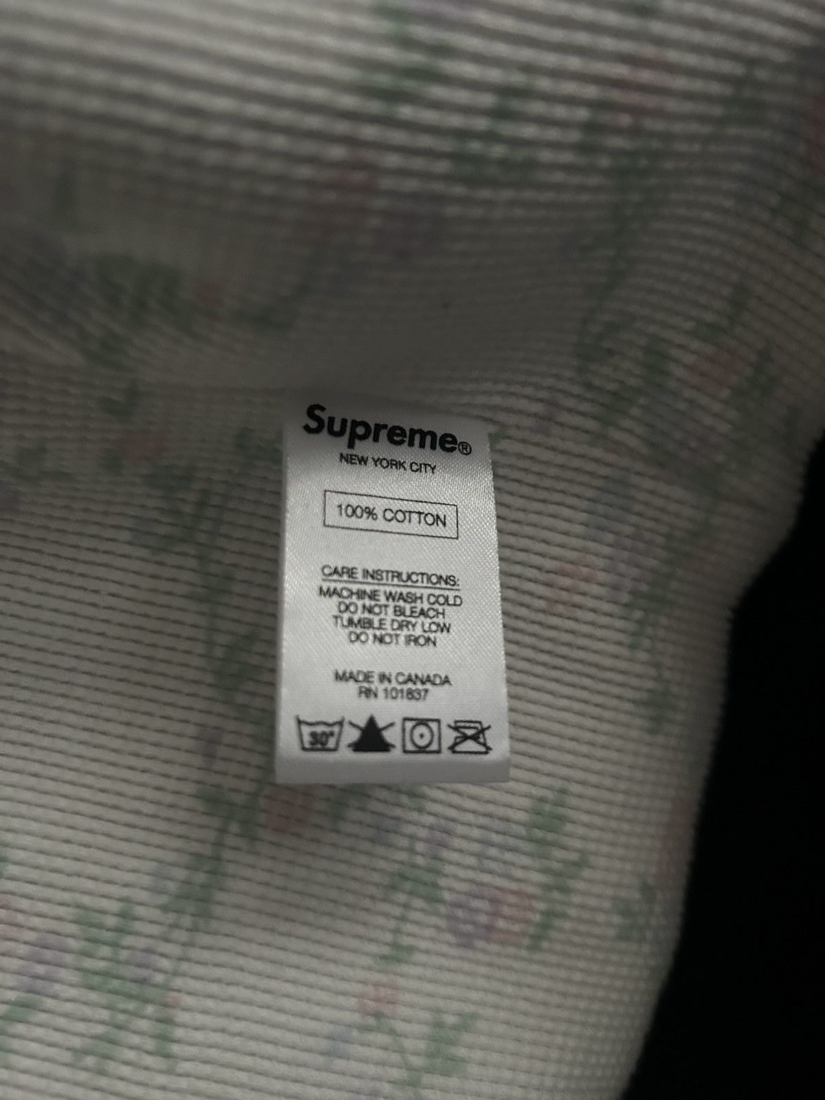 Supreme Supreme FW16 Small Box Logo Floral Zip Up Hoodie Size US S / EU 44-46 / 1 - 6 Thumbnail