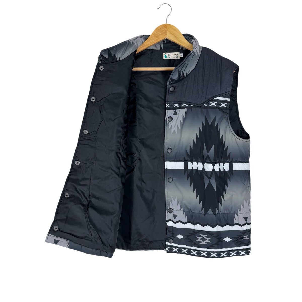 Native ☀️TITICACA NATIVE AZTEC LIGHT PUFFER VEST Size US M / EU 48-50 / 2 - 5 Thumbnail