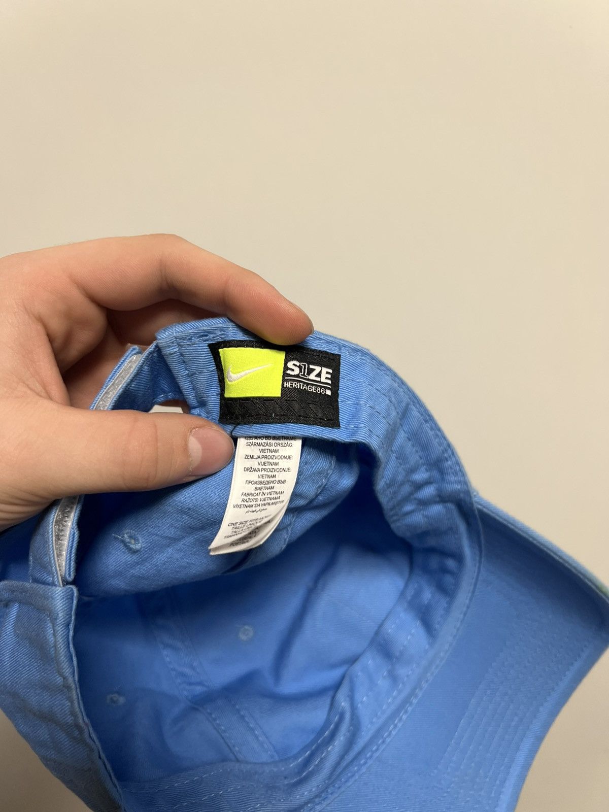 Nike Nike Blue Baseball Cap – Clean, Adjustable Size ONE SIZE - 7 Thumbnail
