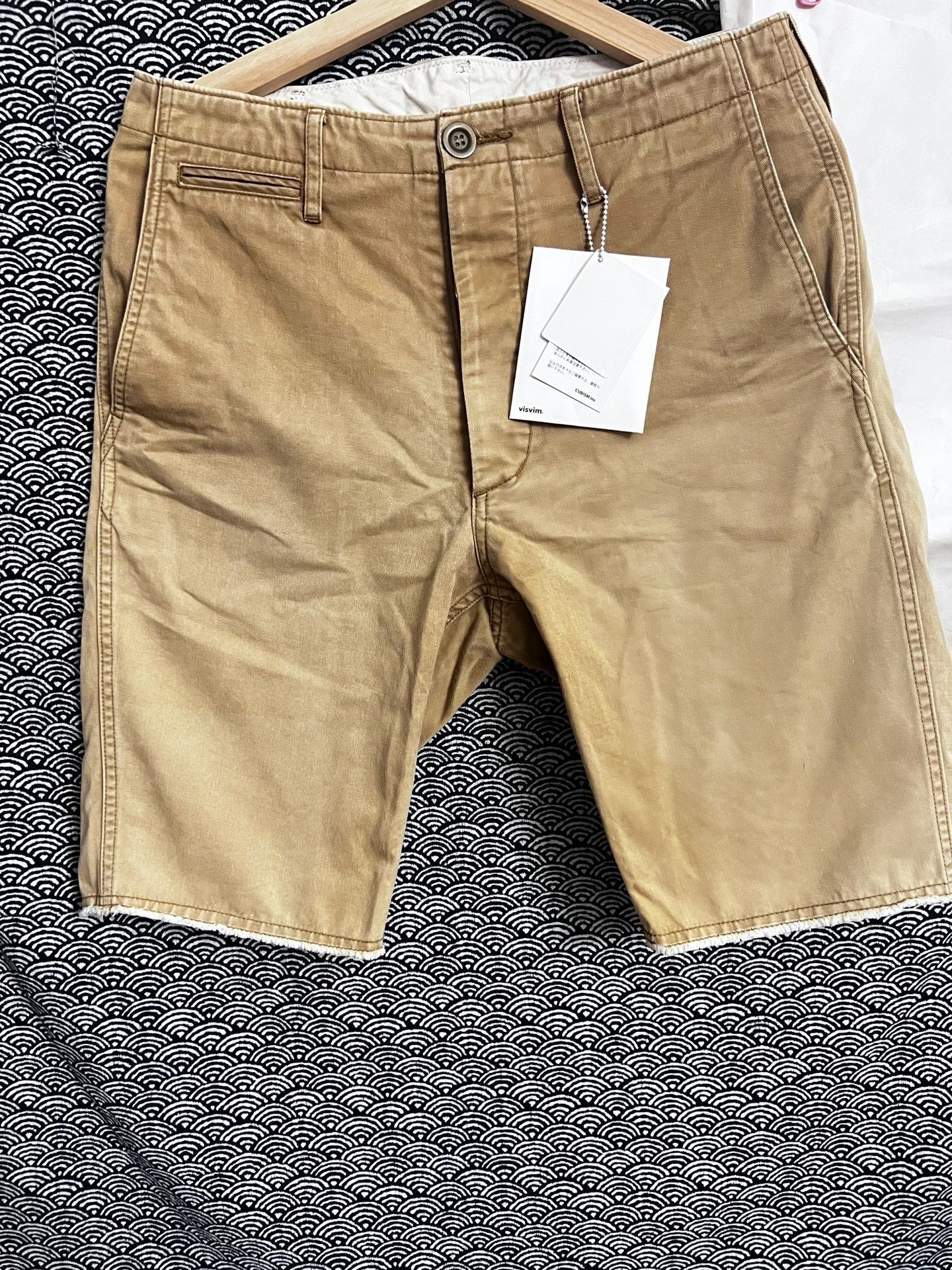 Visvim VISVIM Chino Cut-Offs Washed Shorts Size US 26 / EU 42 - 1 Thumbnail