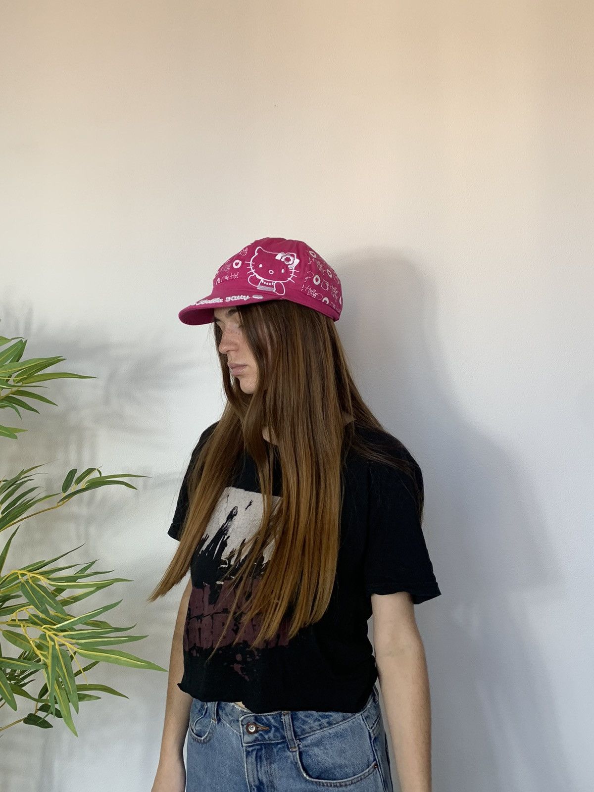Cartoon Network VINTAGE HELLO KITTY SANRIO ANIMA HAT Size ONE SIZE - 3 Thumbnail