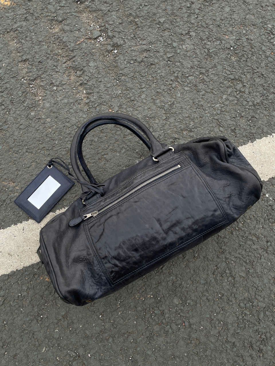 Balenciaga Balenciaga Bacon Duffer Leather Bag Size ONE SIZE - 2 Thumbnail