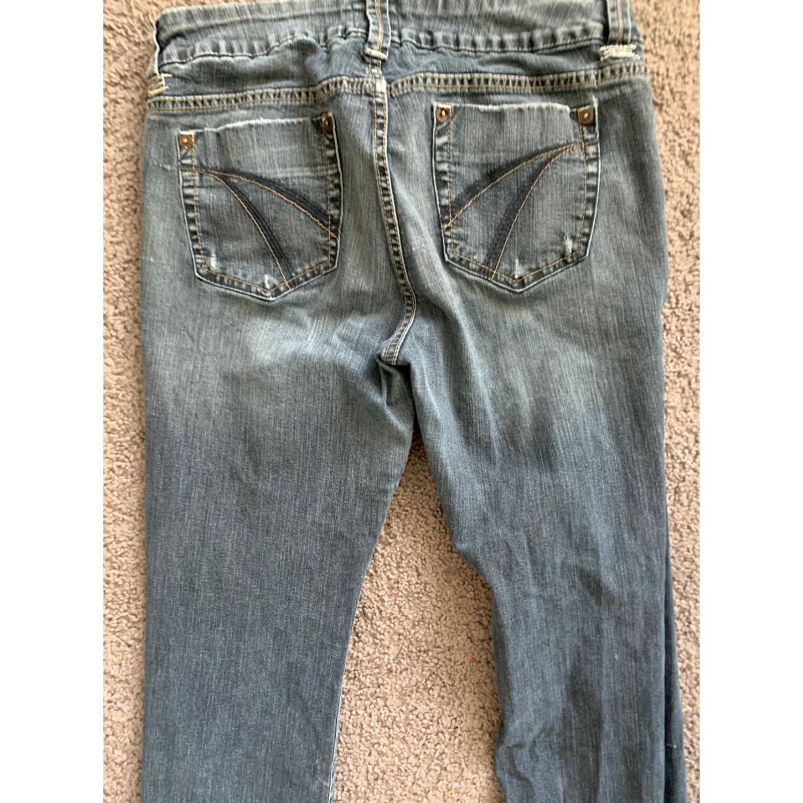 Torrid TORRID Denim Jeans Women Size 12 Dark Wash Straight Leg Comfort Stretch Pockets Classic Blue Size 34" / US 12 / IT 48 - 5 Thumbnail