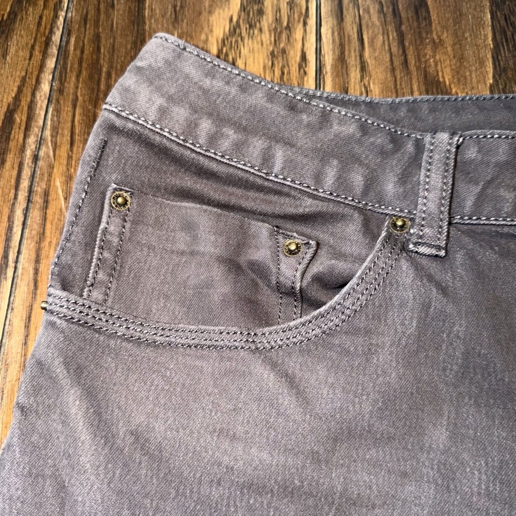 Denime Bulletprufe Denim Jeans Mens 34x36 Jeans Workwear Outdoor Pants Cotton Stretch Gray Mens Regular Straight 34x36 City College Stretch Denim Bulletprufe Size US 34 / EU 50 - 3 Thumbnail