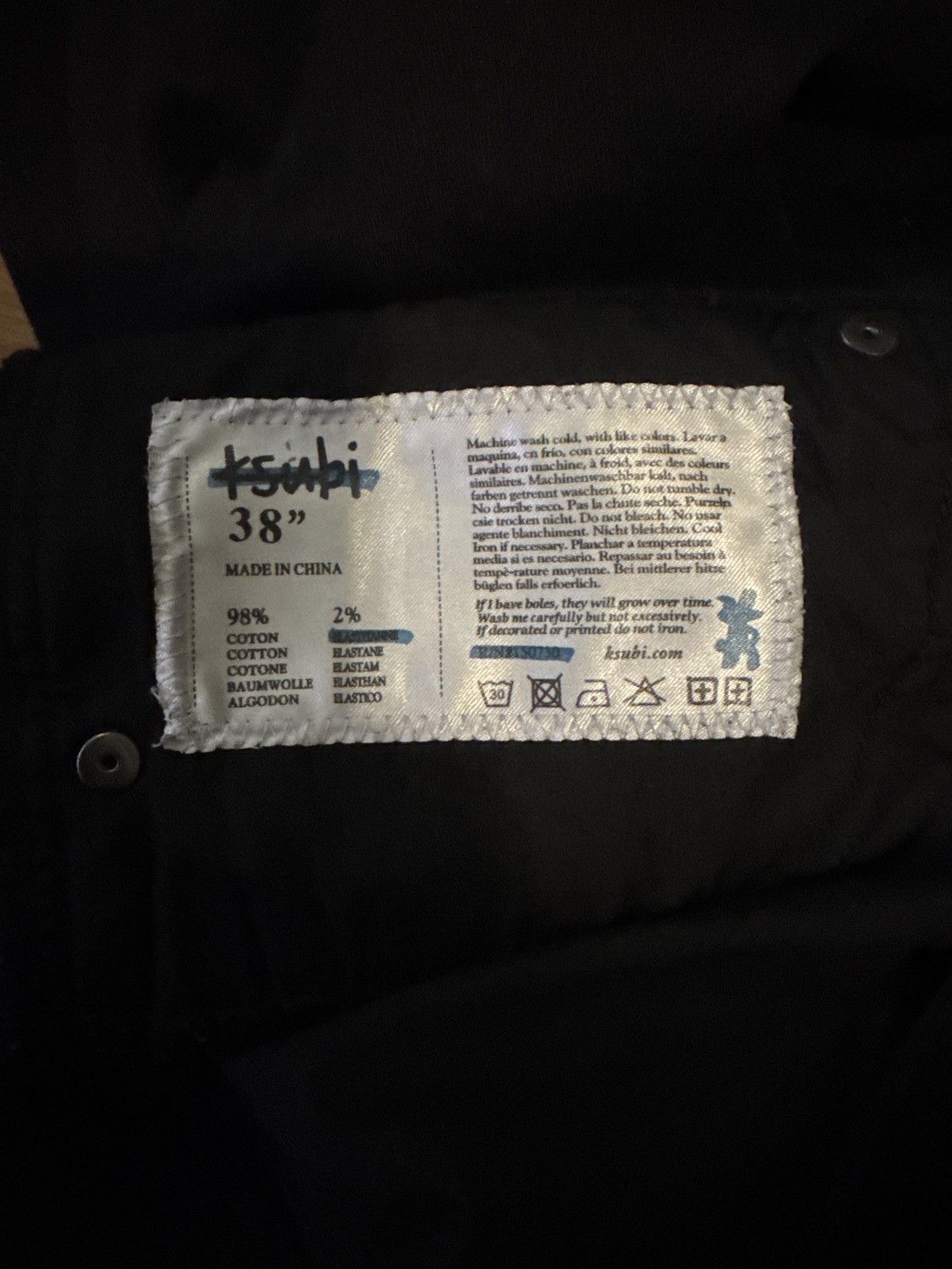 Ksubi Ksubi Ripped Jeans Size US 33 - 4 Thumbnail