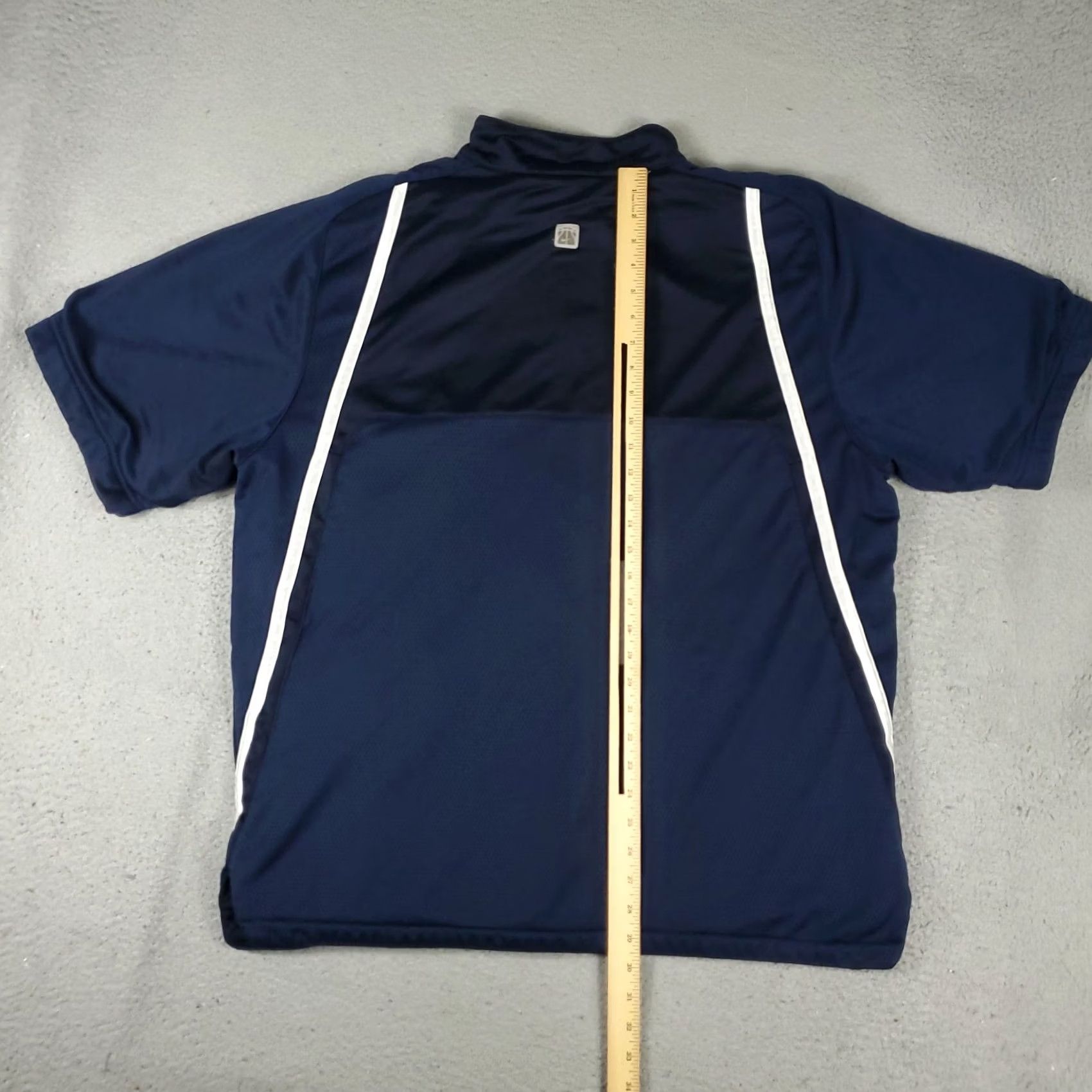Nike Nike Jacket Mens 2XL Blue Jersey Snap Button Vintage Y2K Short Sleeve Shirt Size US XXL / EU 58 / 5 - 4 Thumbnail