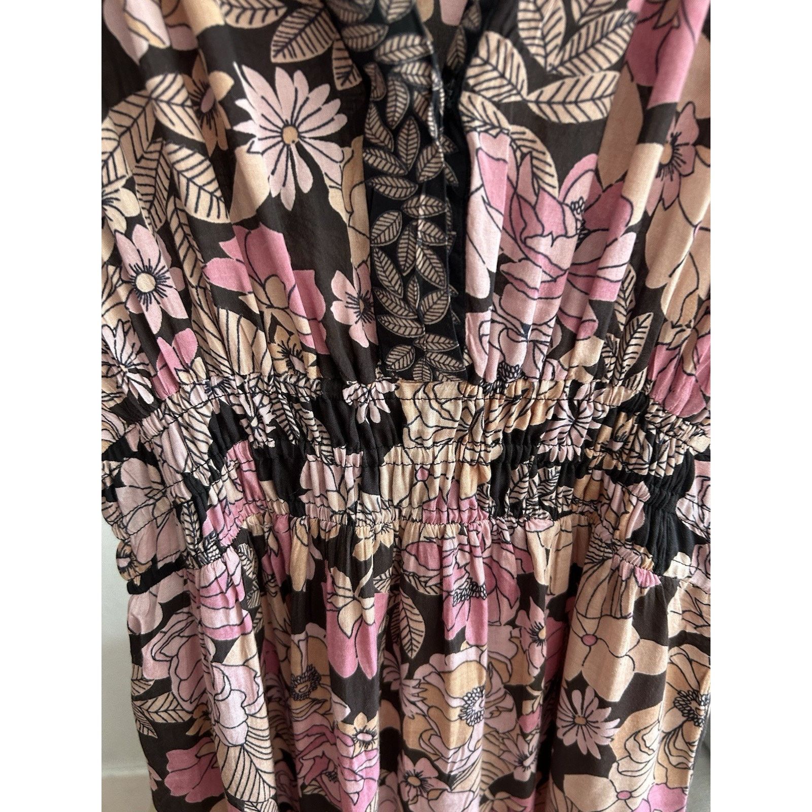 & Other Stories Natural Life Floral Maxi Dress Floral Prairie Boho Cottage S Size S / US 4 / IT 40 - 3 Thumbnail