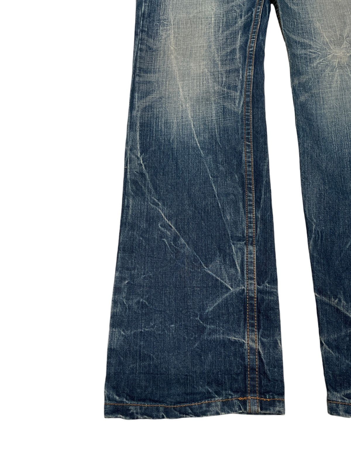If Six Was Nine × Japanese Brand × Vintage Rare Design Vintageq Japanese Brand Red Pepper Jeans 1990s Size US 34 / EU 50 - 4 Thumbnail
