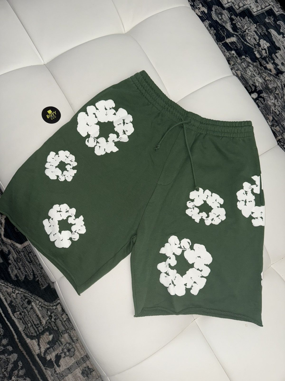Denim tears wreath shorts LARGE