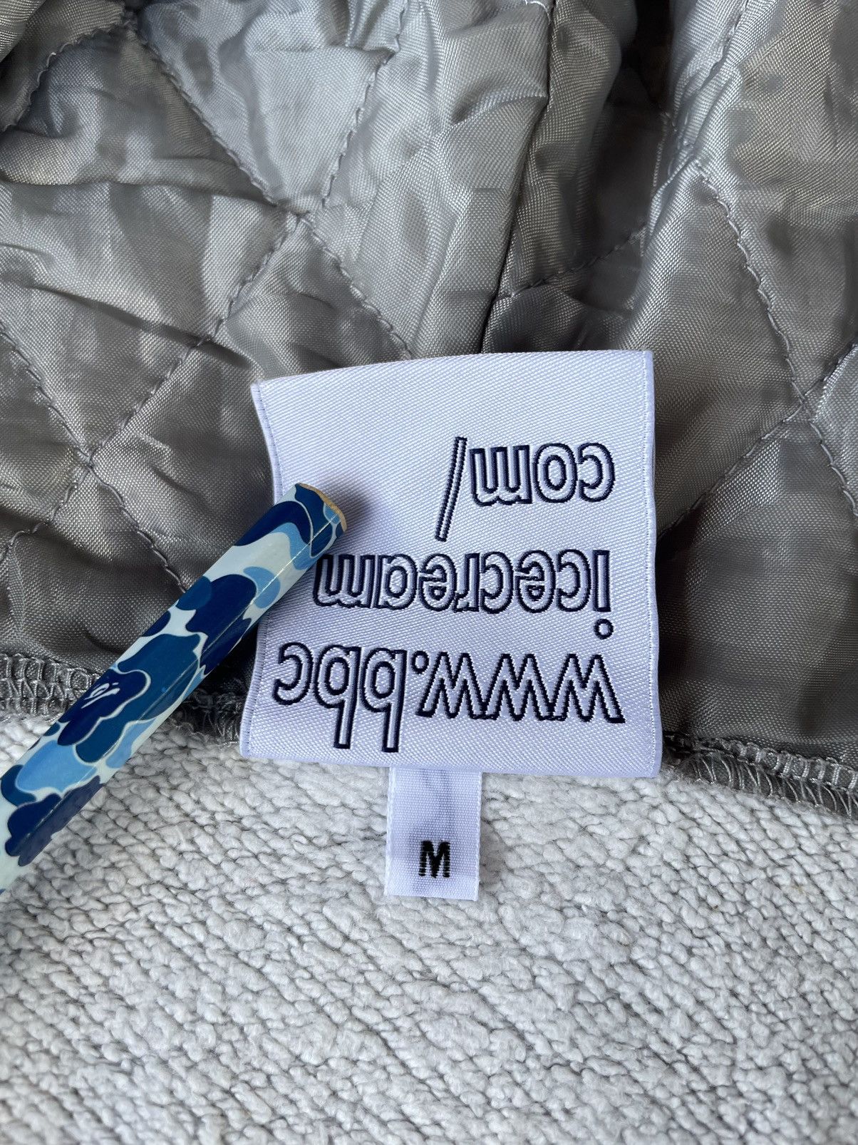 Billionaire Boys Club Season 7 (Autumn/Winter 2008) BBC “Bow Tie zip Hoodie” Grey Size US M / EU 48-50 / 2 - 12 Thumbnail