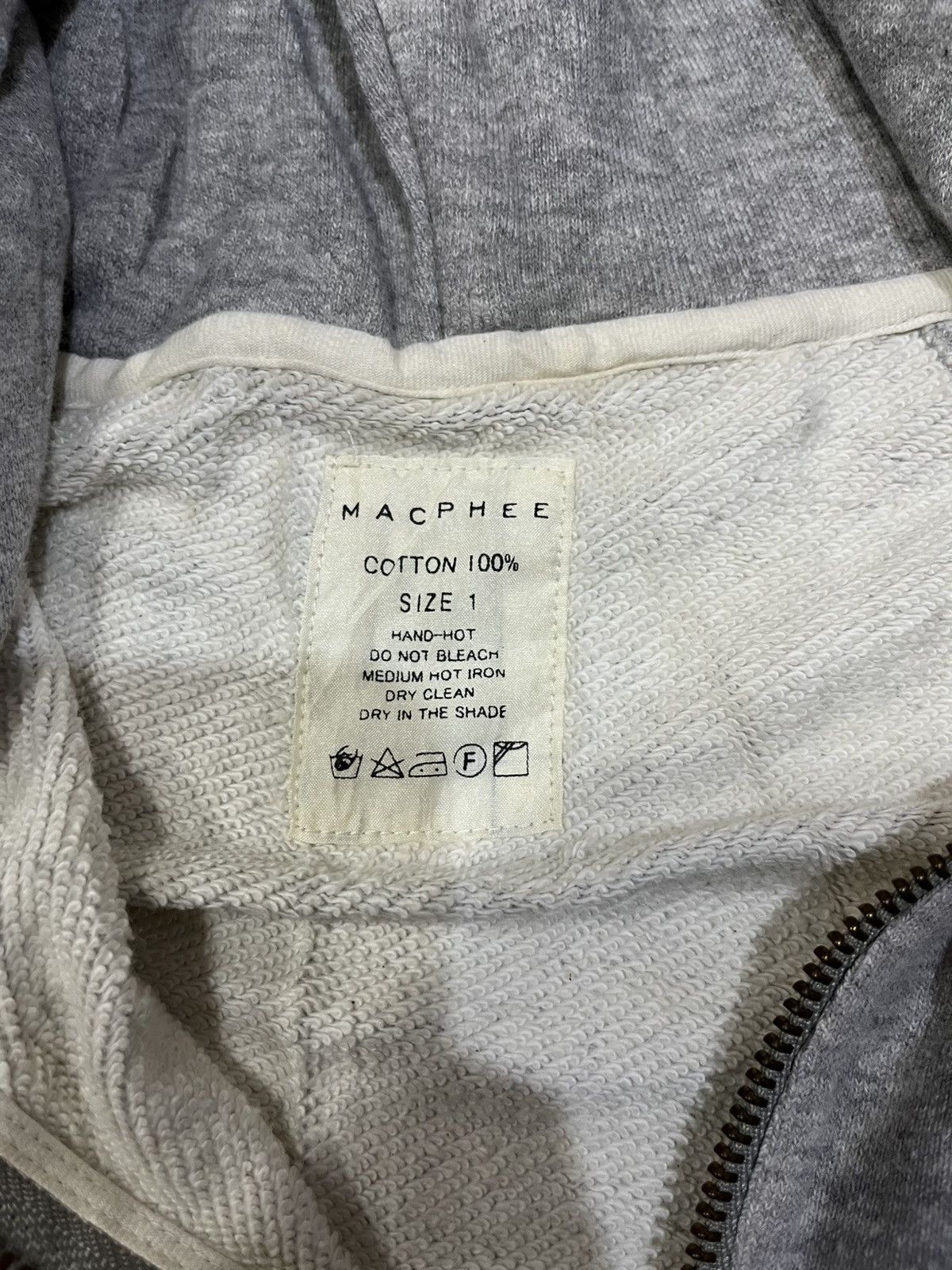 Japanese Brand Macphee fur hoodie ifsixwasnine Lgb styled Size US S / EU 44-46 / 1 - 4 Thumbnail