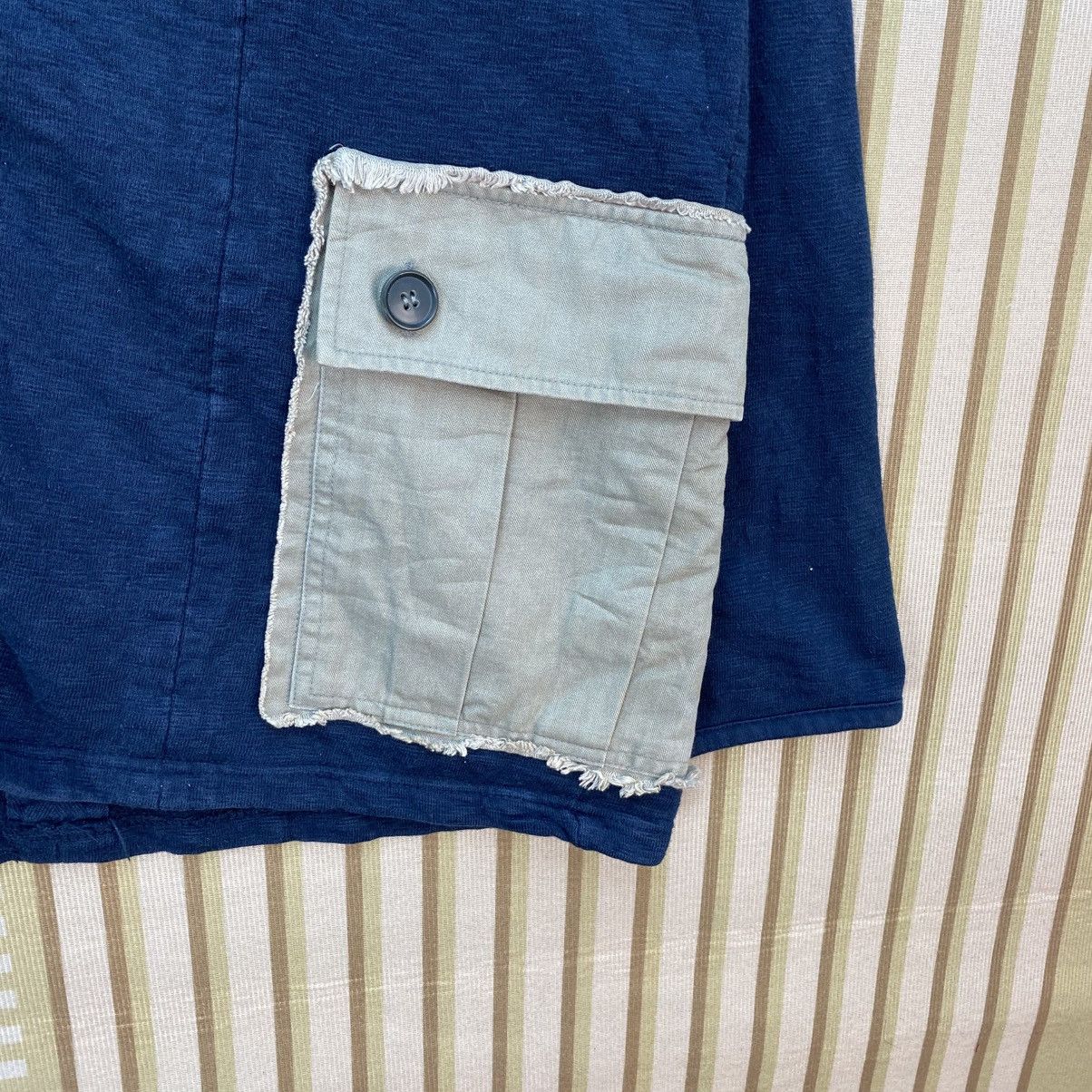 Blue Blue Japan 🫶Blue Nlue Inspired Japanese Brand Indigo Dual Pocket Jacket Size US M / EU 48-50 / 2 - 5 Thumbnail