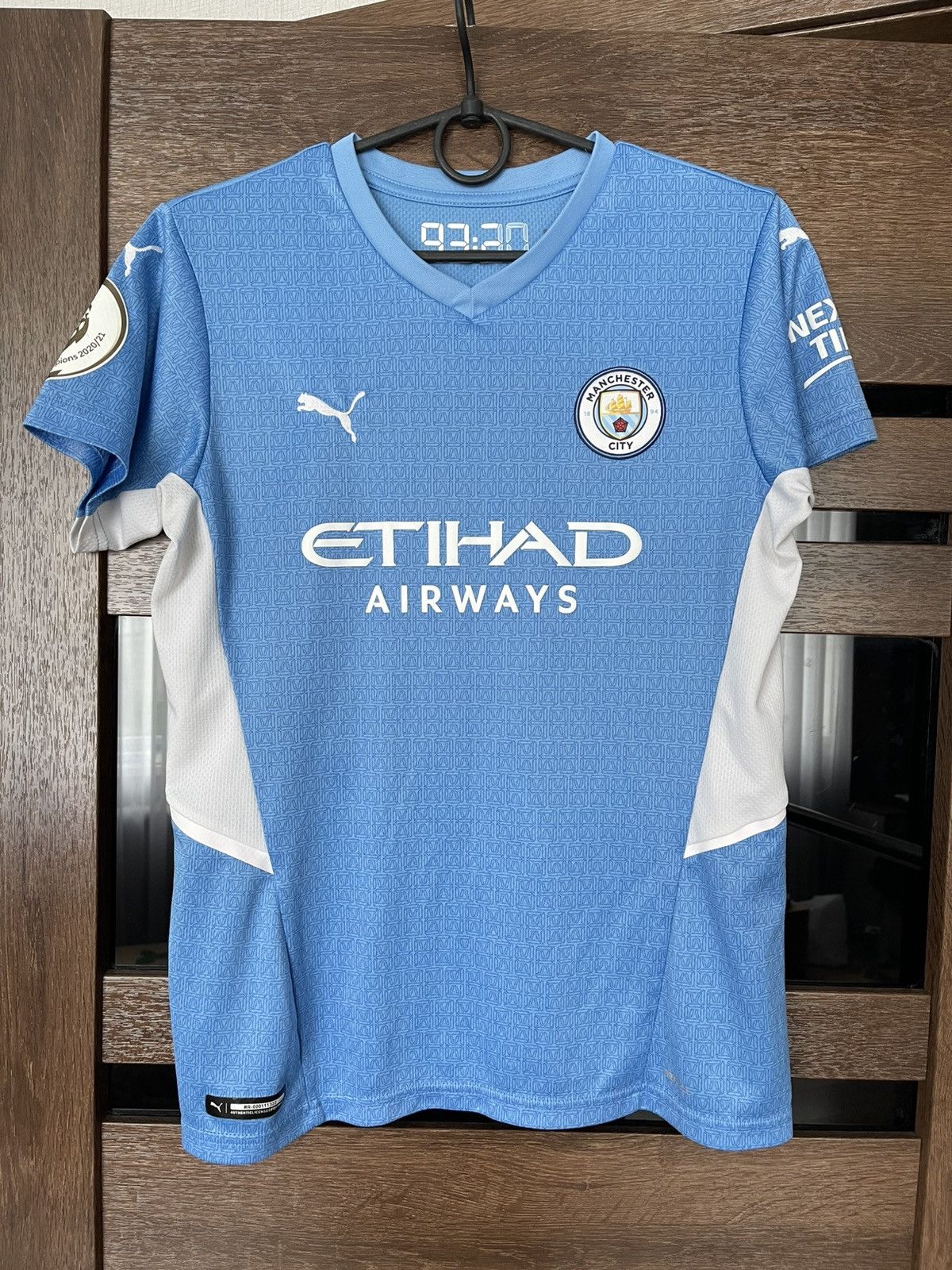 Puma 2021/2022 Puma Manchester City Grealish Soccer Jersey Tee Size US S / EU 44-46 / 1 - 7 Thumbnail