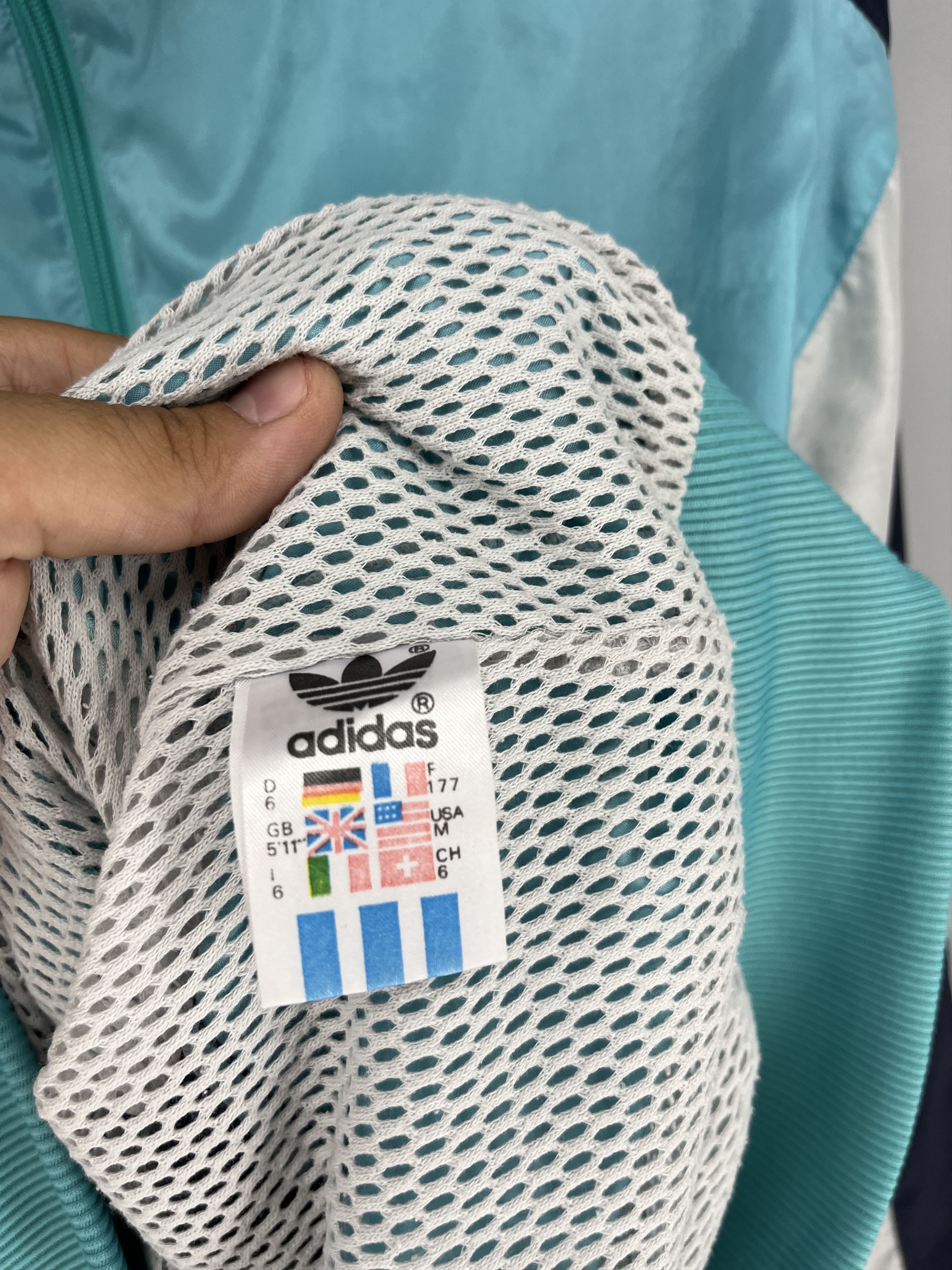 Adidas Vintage Adidas Big Logo Jacket Size US M / EU 48-50 / 2 - 8 Thumbnail