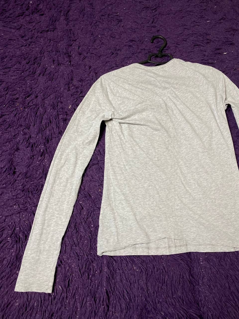 Diesel Y2K Long Sleeve gray big logo Diesel Vintage size L Size US L / EU 52-54 / 3 - 15 Thumbnail