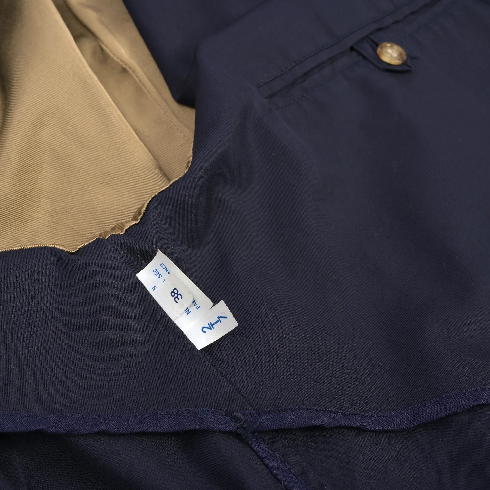 Goodlife GOOD LIFE Rider navy raincoat (48 EU) Size US M / EU 48-50 / 2 - 6 Thumbnail