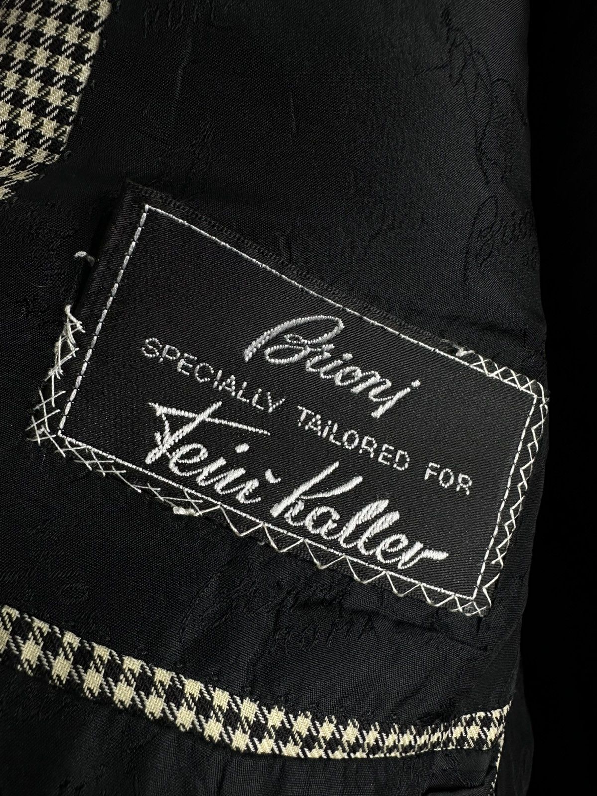Brioni Brion Specially Tailored for Teisi Kallev Made in Italy Rare Size 42L - 5 Thumbnail