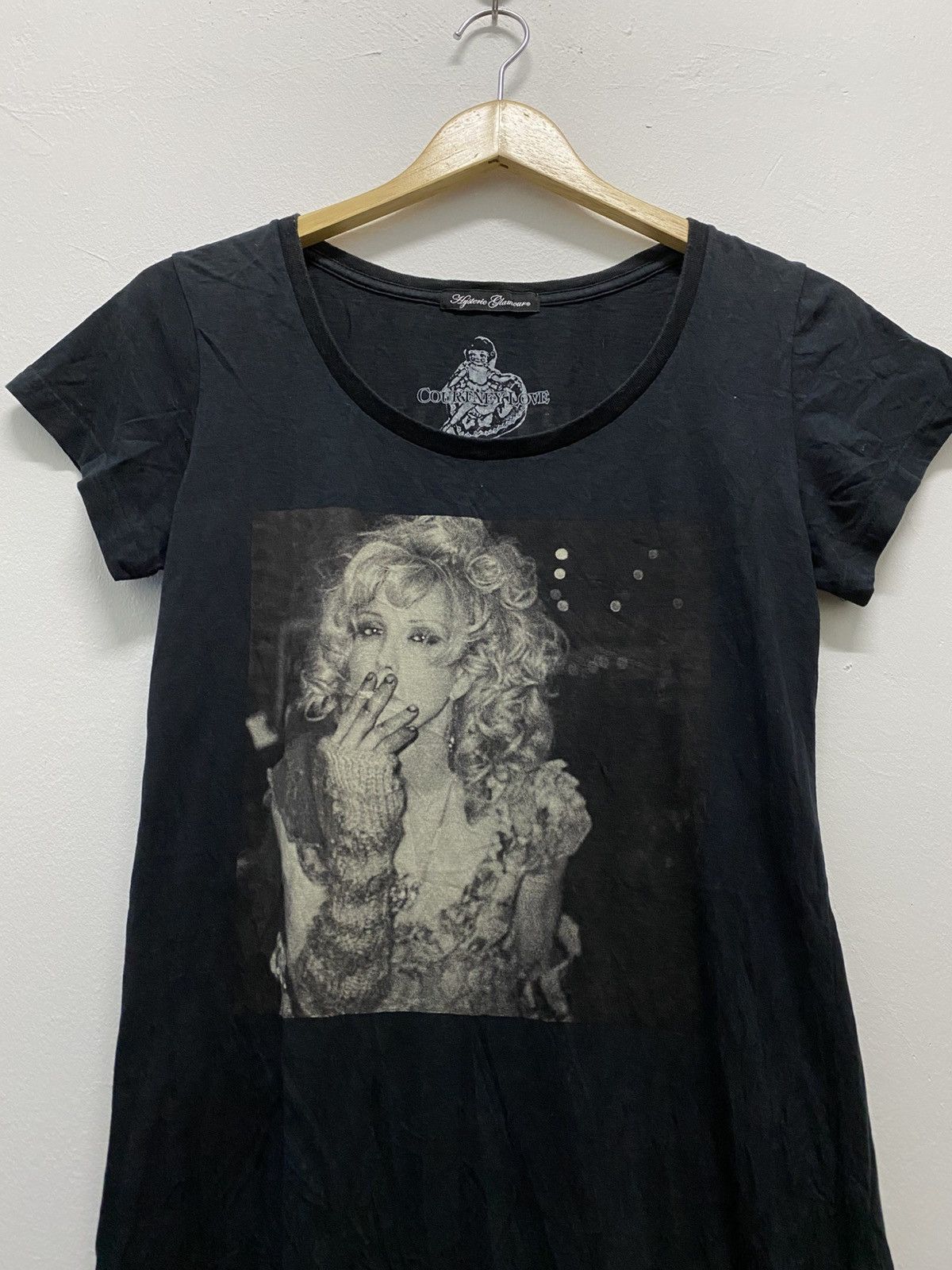 Rare Hysteric Glamour Courtney Love T Shirt Long Sleeve T Shirts