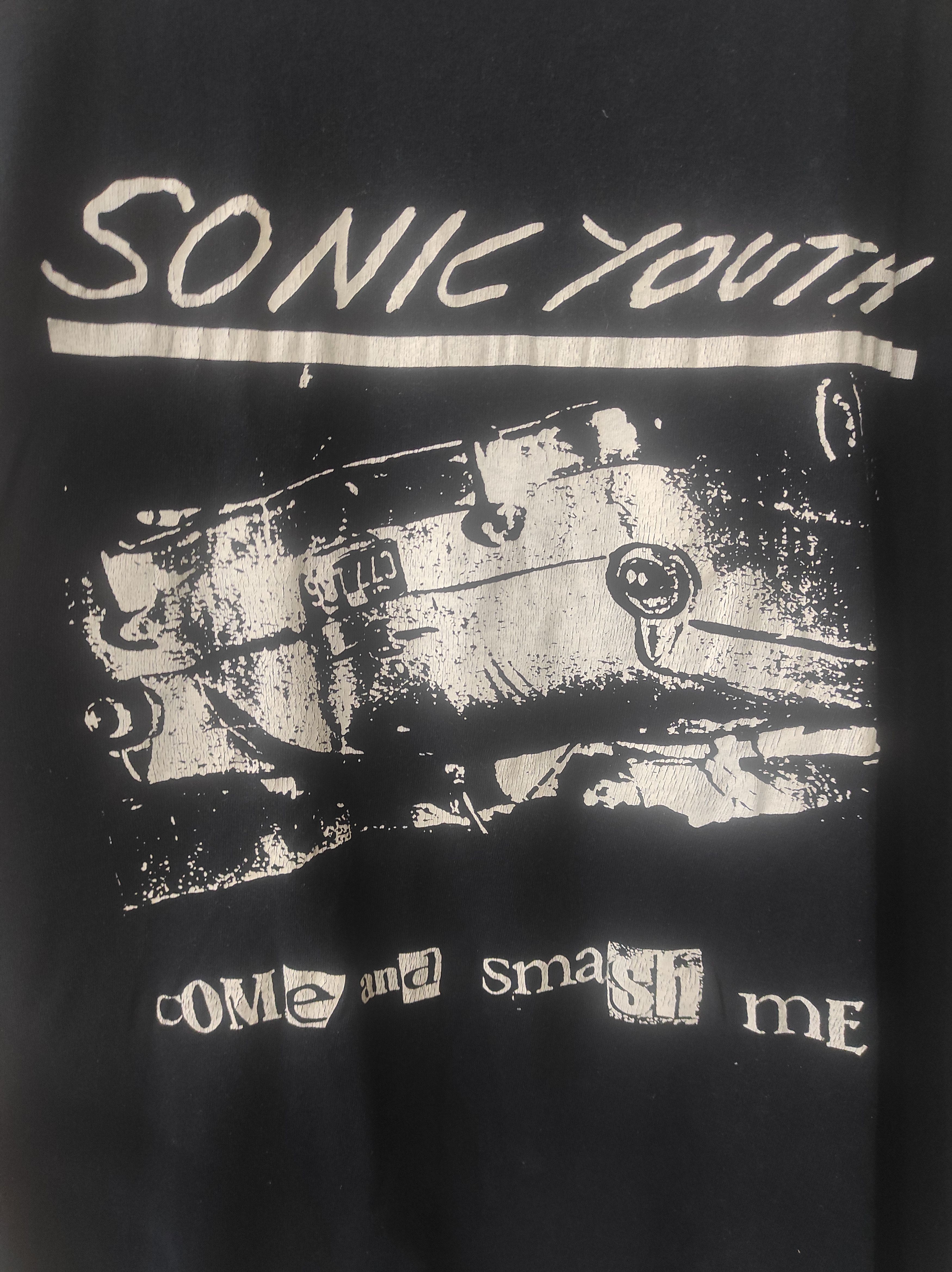 Band Tees × Vintage 90's Sonic Youth "Come and Smash Me" Size US XL / EU 56 / 4 - 2 Thumbnail
