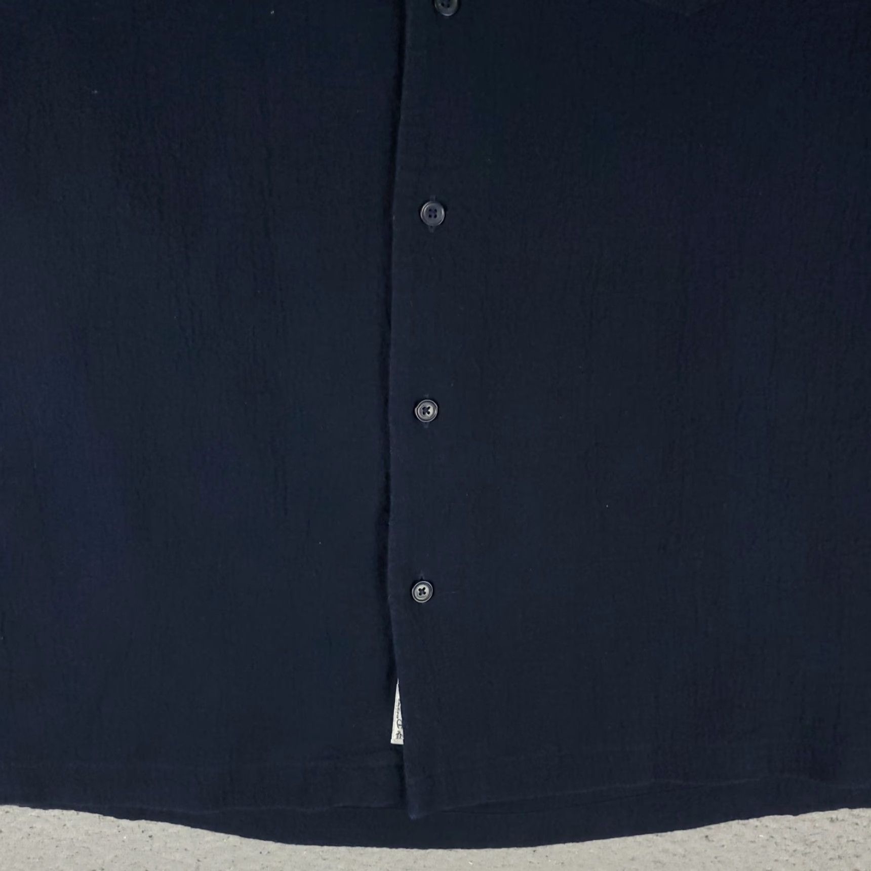 Original Penguin Original Penguin Shirt Mens 2XL Navy Blue Camp Collar Button Up Short Sleeve Size US XXL / EU 58 / 5 - 3 Thumbnail