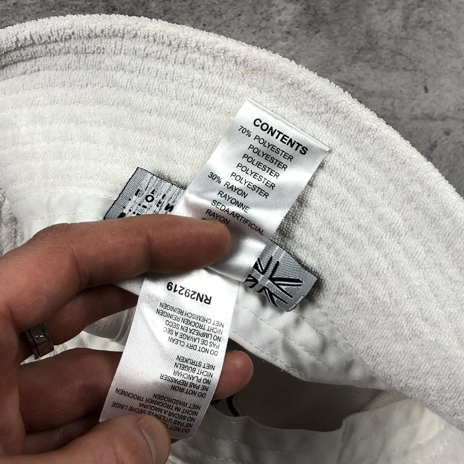 Kangol Kangol Terry Boucle Pieced Bucket Hat Size ONE SIZE - 10 Thumbnail