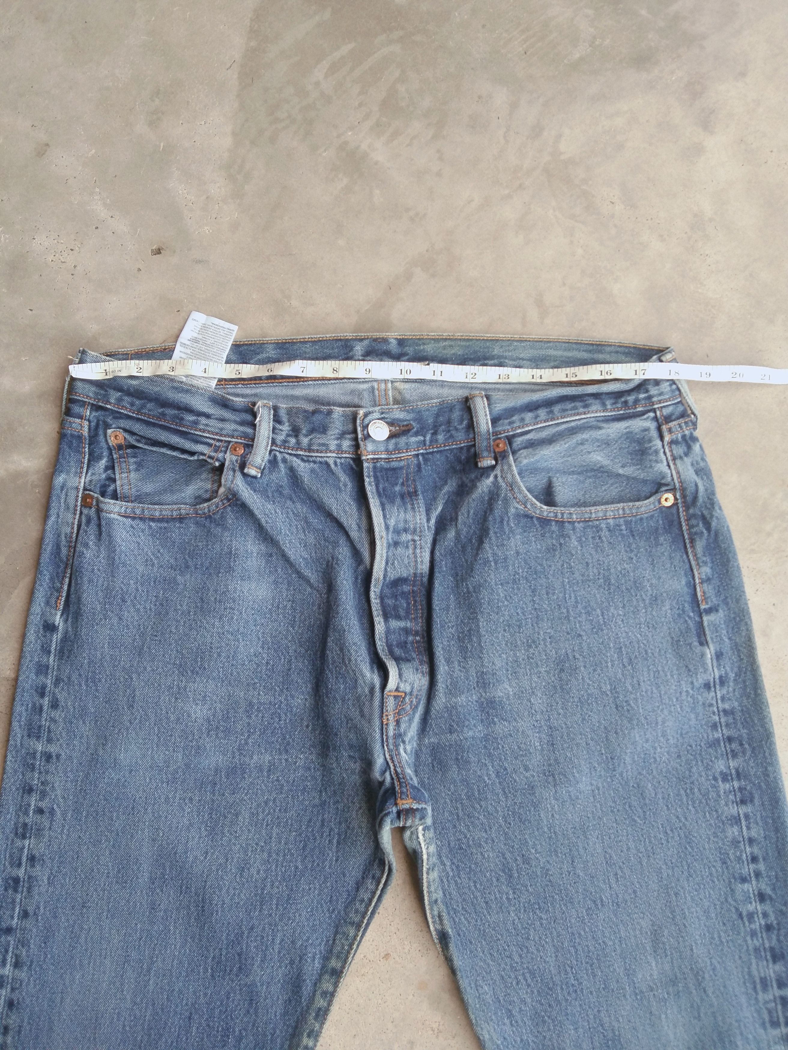 Levi's Vintage Levi's 501 Distressed Jeans 36x31 Size US 36 / EU 52 - 6 Thumbnail
