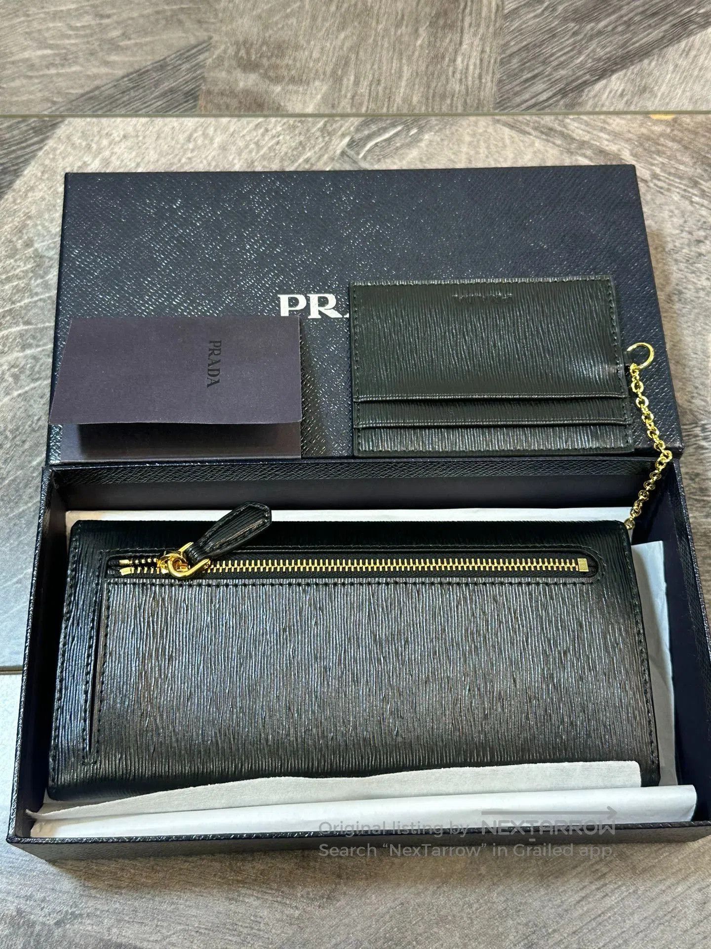 Prada Prada Long Wallet with Card Case. Size ONE SIZE - 3 Thumbnail