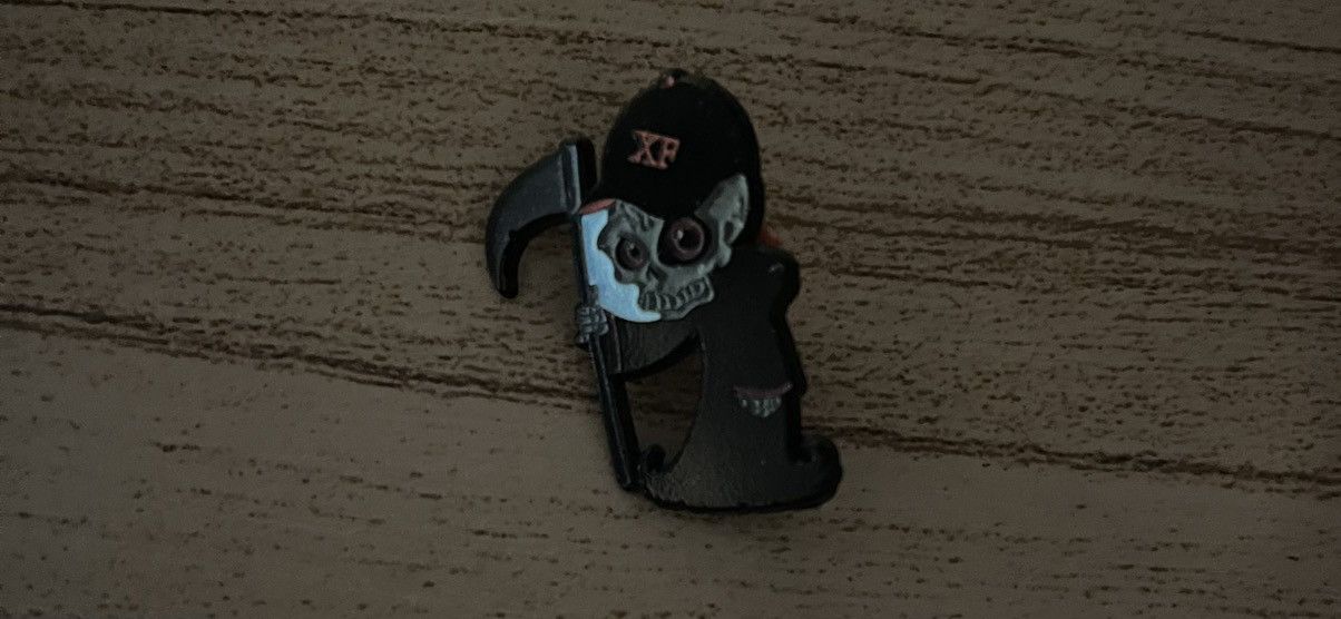 Other Grim reaper fitted pin Size ONE SIZE - 2 Thumbnail