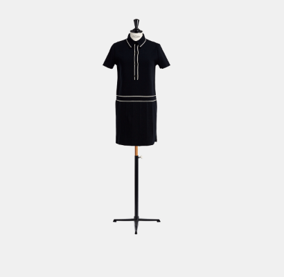 image of Dior O1Bcso1Str0224 Dress In Blue, Women's (Size Medium)