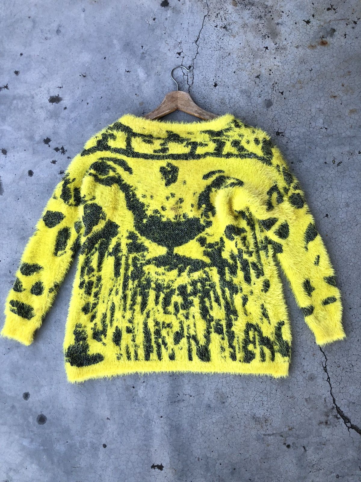 Aran Isles Knitwear × Designer Vintage Knitsweater Mohair Memeri/Jumper Size US S / EU 44-46 / 1 - 8 Thumbnail