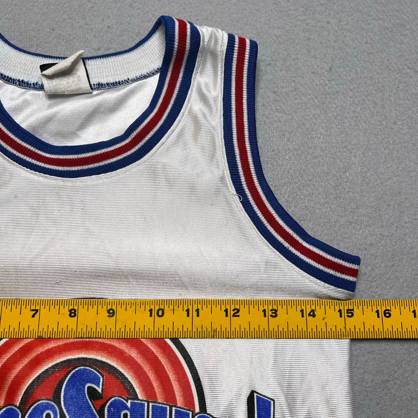 Warner Bros Vintage 90s Space Jam Tune Squad Basketball Jersey Youth S Size US S / EU 44-46 / 1 - 6 Thumbnail