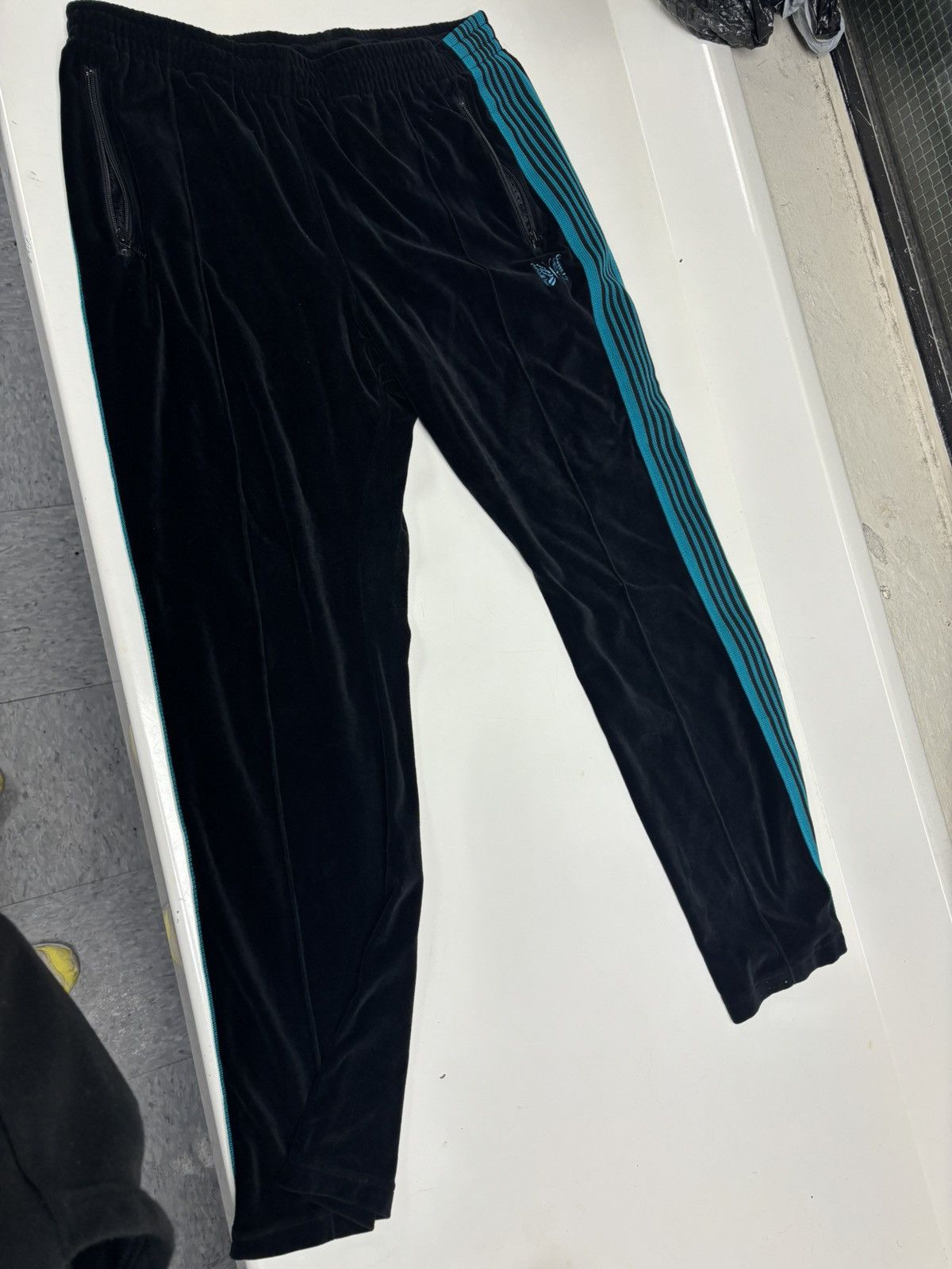 Needles Needles Black track pants Size US 32 / EU 48 - 1 Thumbnail