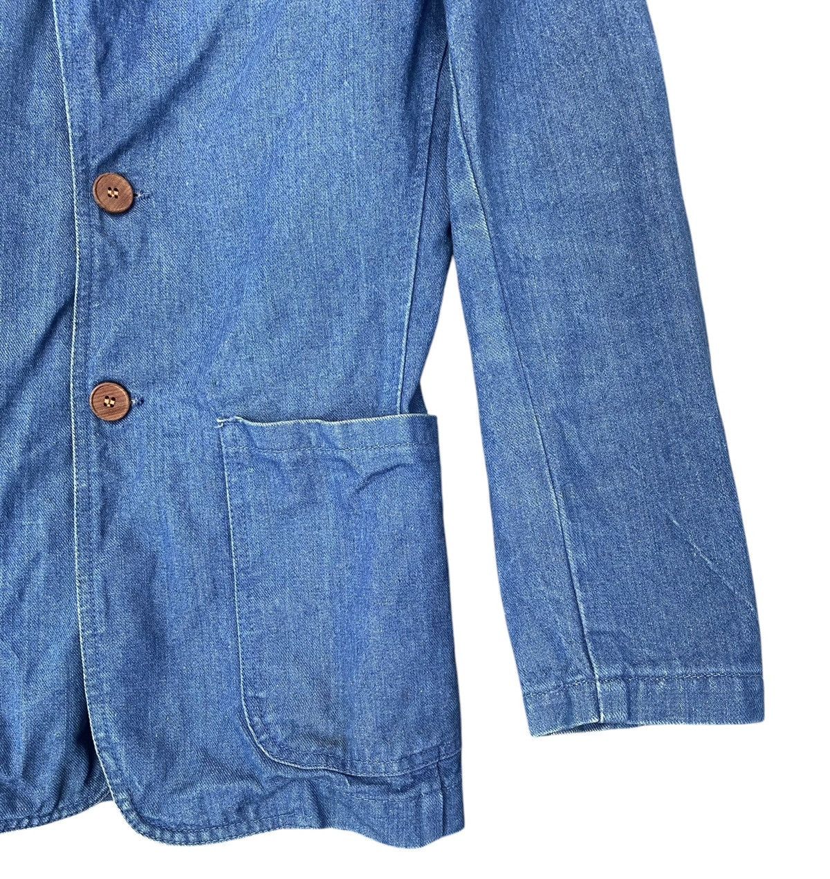 Vintage Vintage BOBSON Denim Blue Chore Jacket (M) Size US M / EU 48-50 / 2 - 6 Thumbnail