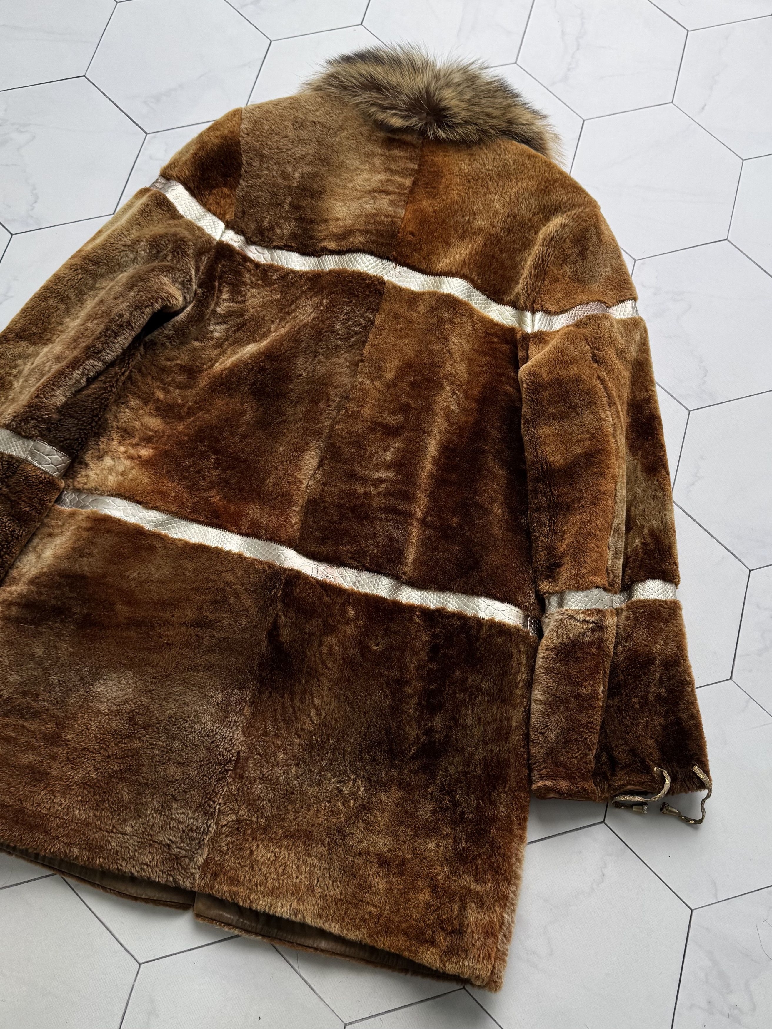Vintage Vintage Real Sheepskin Coat (B250)D15E2 Size M / US 6-8 / IT 42-44 - 15 Thumbnail