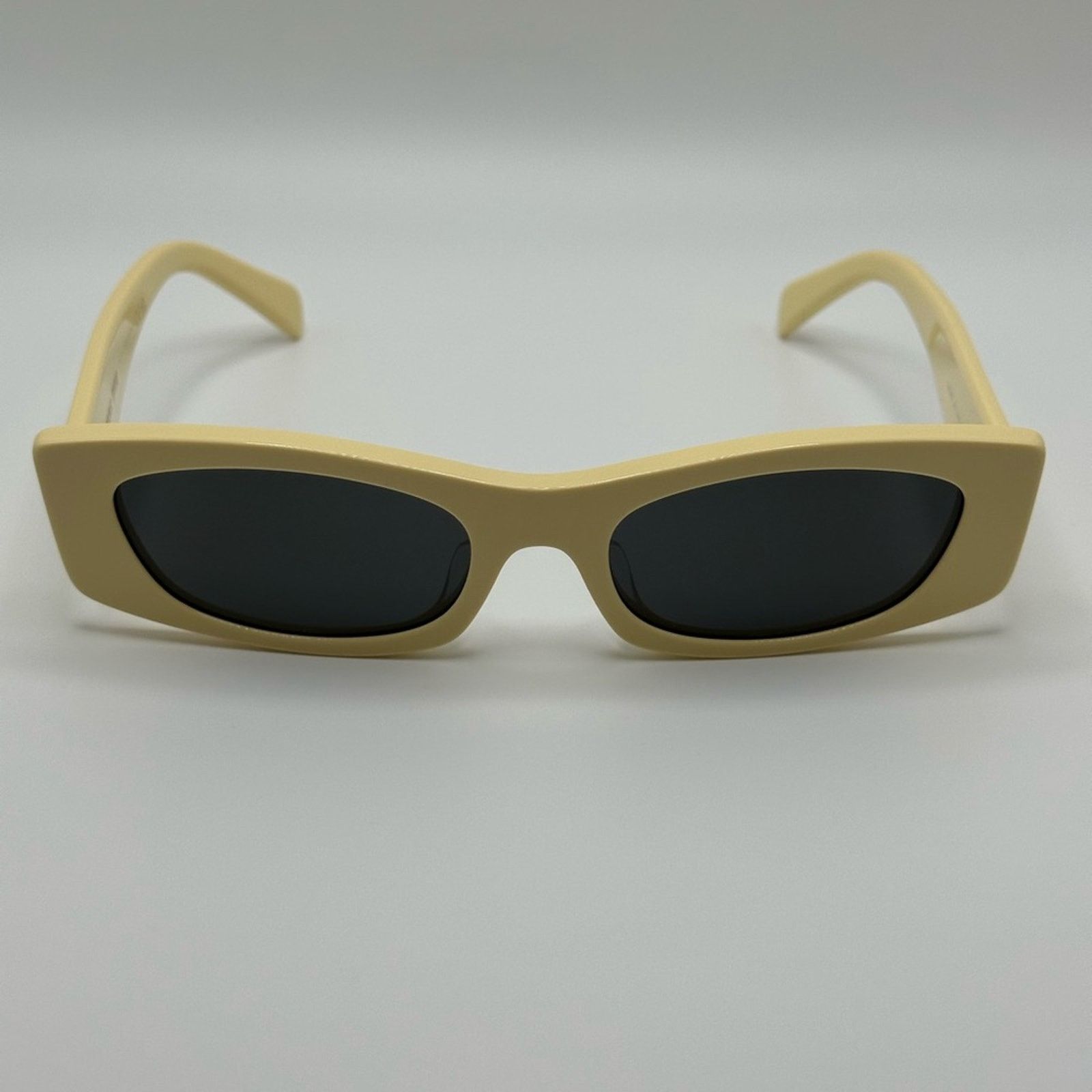 Celine CELINE Sunglasses CL40245U 5539A Shiny Butter Beige Grey Size ONE SIZE - 2 Thumbnail