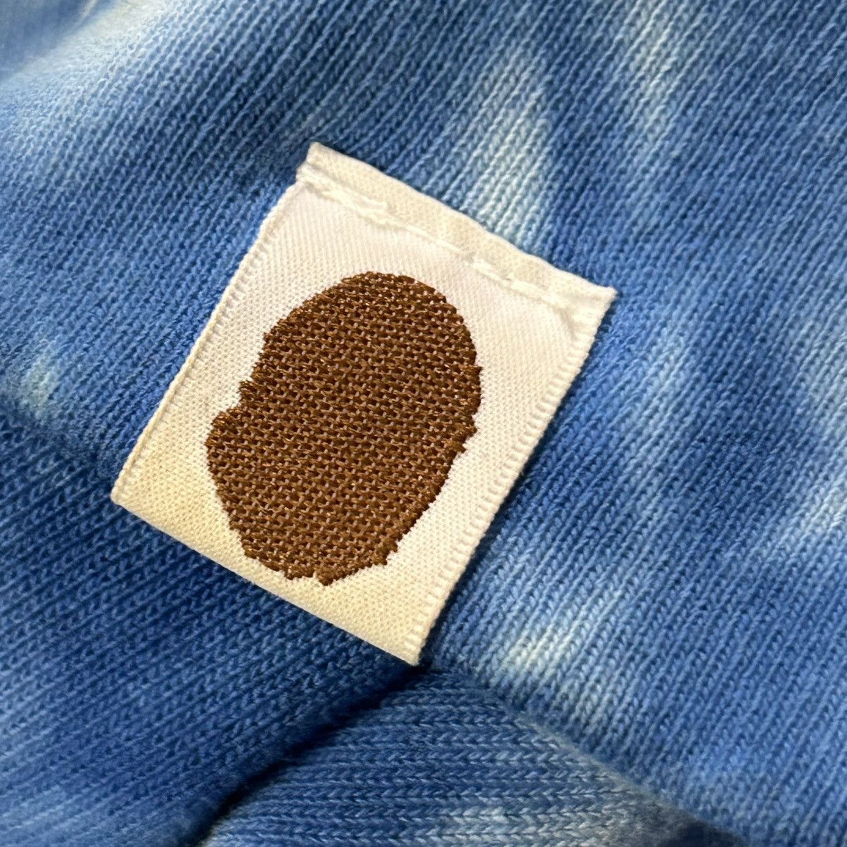 Bape BAPE Blue Tie Dye Full Zip Hoodie Size US XL / EU 56 / 4 - 10 Thumbnail