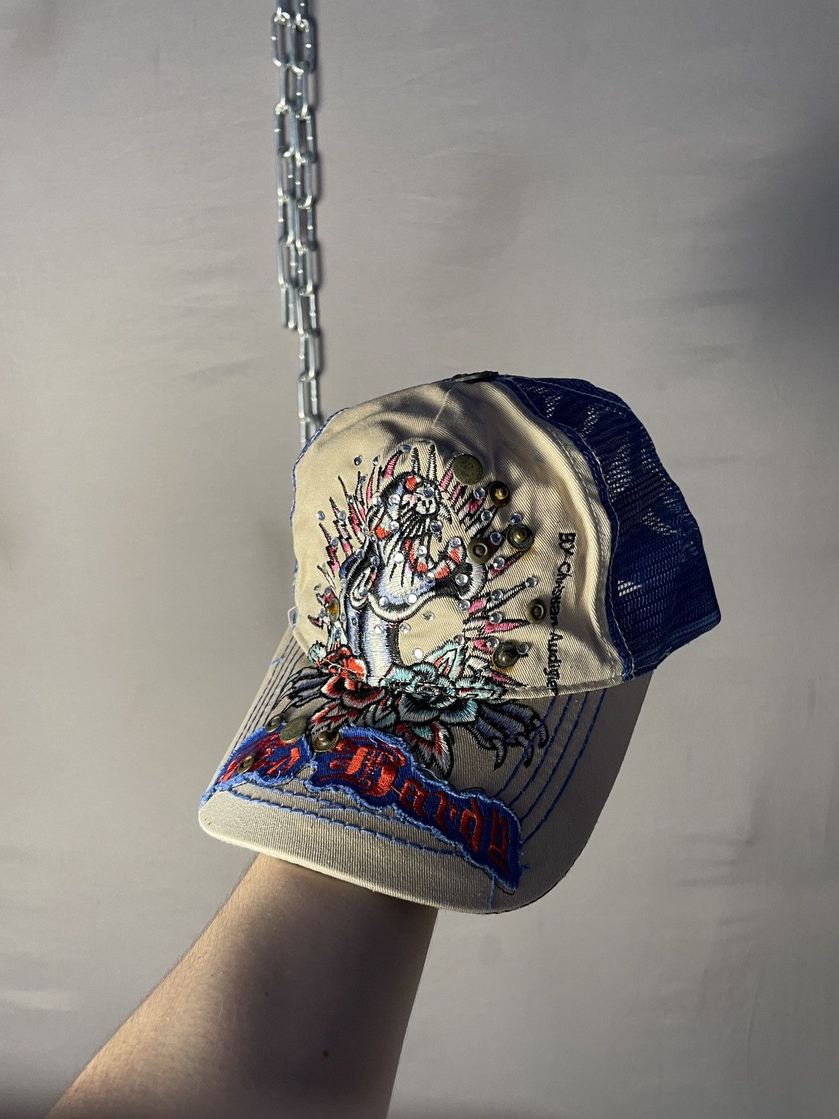 00's Christian Audigier キャップ Ed Hardy Authentic Ed Hardy by Christian Audigier Hat Limited Edition