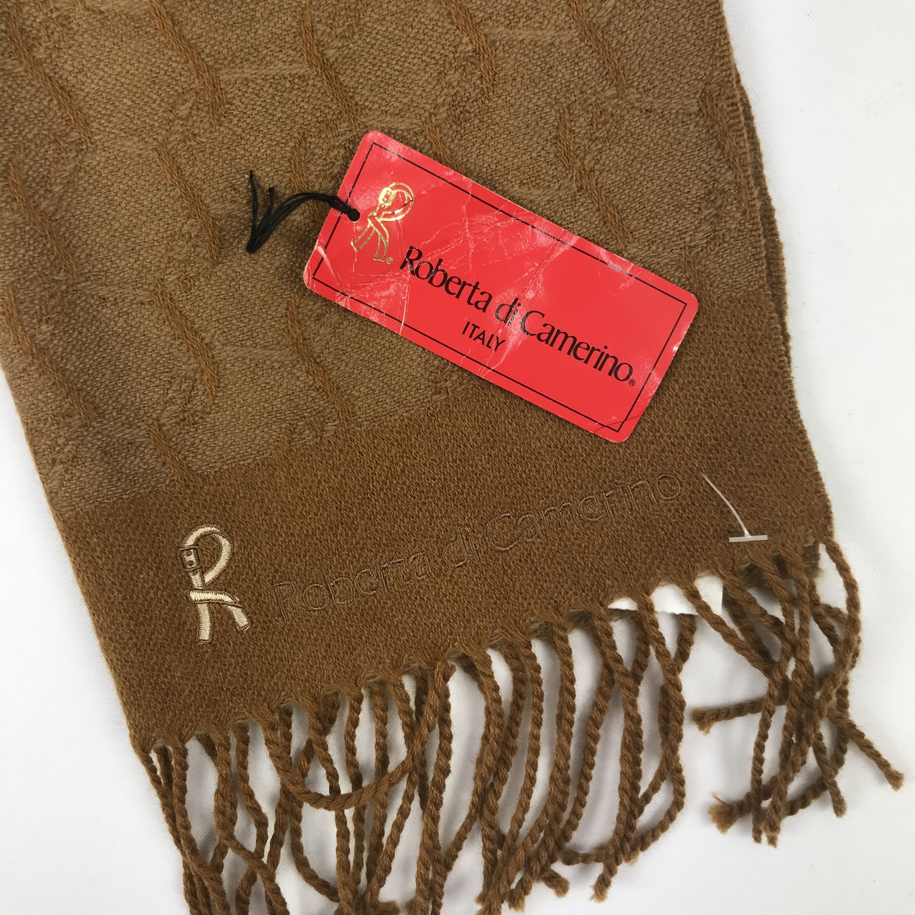 Roberta di Camerino NWT Vintage Roberta di Camerino Scarf Muffler Wool Scarves Size ONE SIZE - 4 Thumbnail