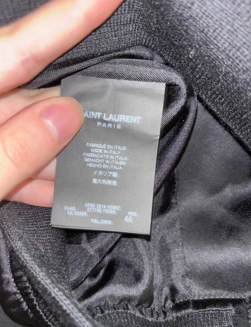 Yves Saint Laurent Saint Laurent SLP 15SS Silk Bomber Jacket. Size US S / EU 44-46 / 1 - 5 Thumbnail