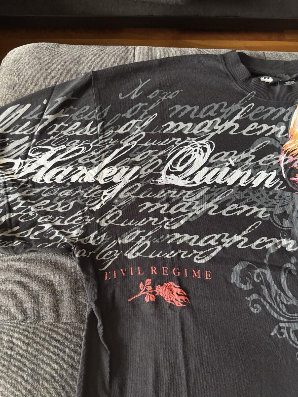 Civil Regime Civil Regime Harley Quinn April Fools Drop 2026 NWT Medium Size US M / EU 48-50 / 2 - 7 Thumbnail
