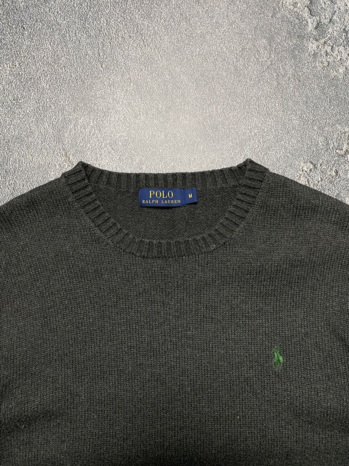 Ralph Lauren Polo Ralph Lauren VNTG KniT Crew Neck Mini Logo Sweater Size US M / EU 48-50 / 2 - 8 Thumbnail