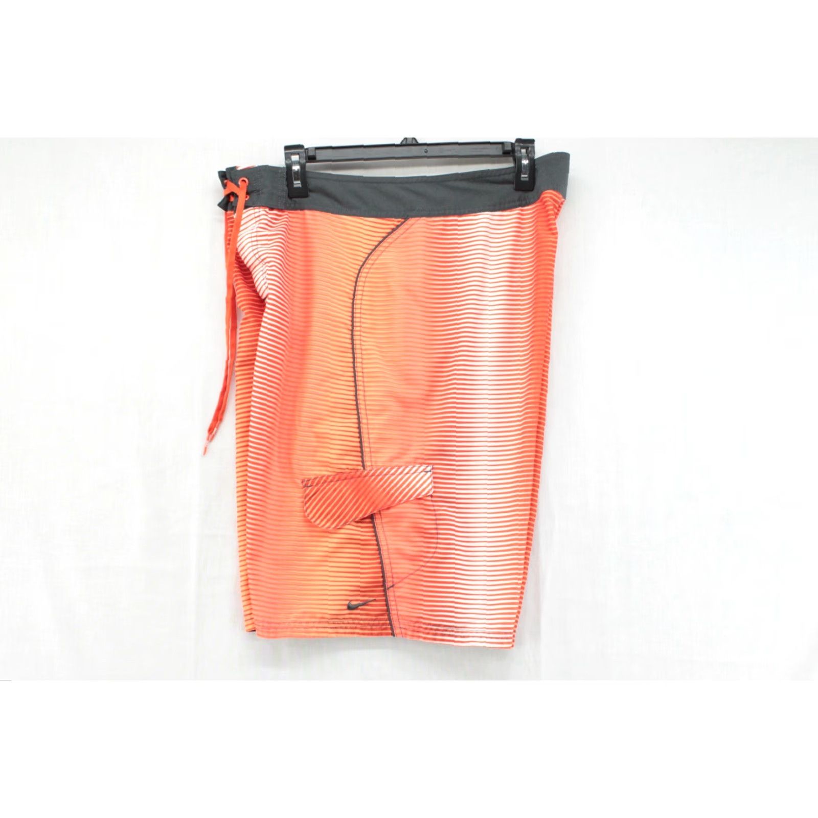 Nike Nike Board Shorts Men 34 Orange & Red Swim Trunks Pocket Classic Style 709959 Size US 34 / EU 50 - 5 Thumbnail