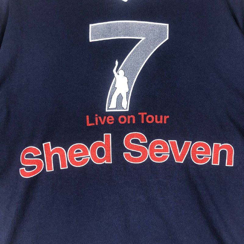 Band Tees Vintage "Shed Seven" Live On Tour Band Tee Size US XL / EU 56 / 4 - 6 Thumbnail