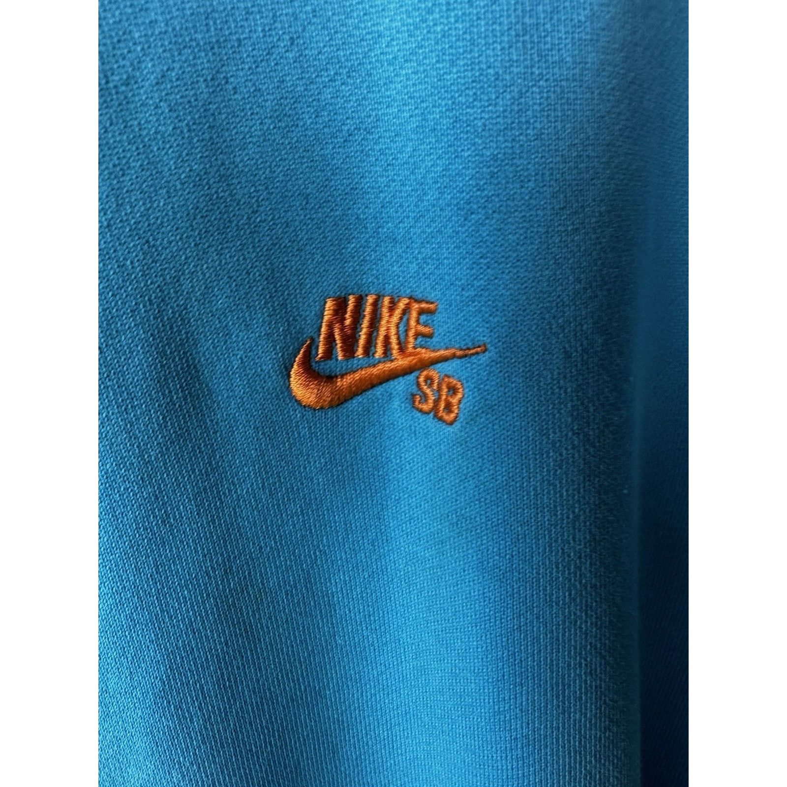 Nike Y2K Nike SB Full Zip Hoodie | Blue & Orange Skateboarding SM Size US S / EU 44-46 / 1 - 3 Thumbnail