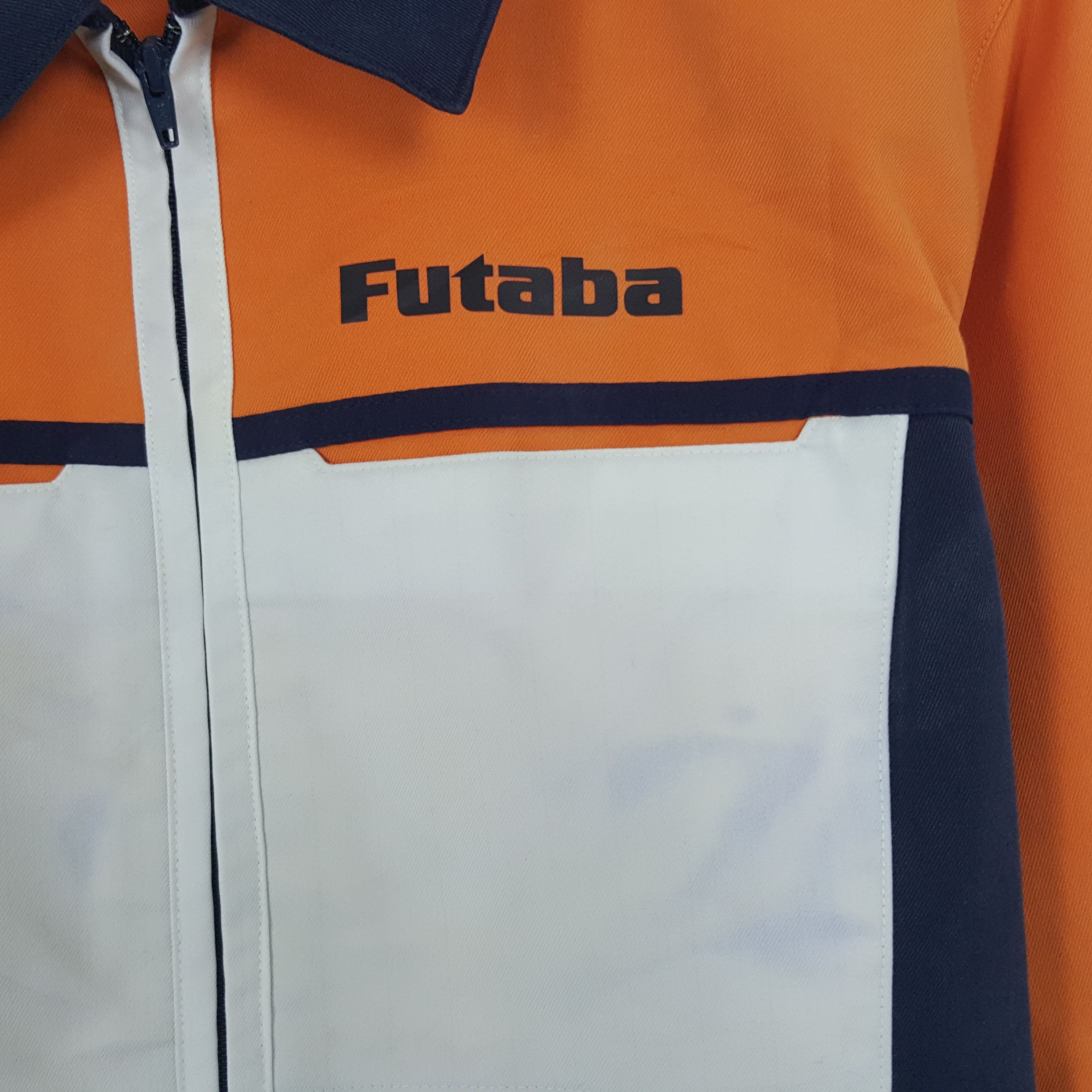 Japanese Brand × Vintage Vintage Futaba Zipper Worker Jacket Size US M / EU 48-50 / 2 - 2 Thumbnail