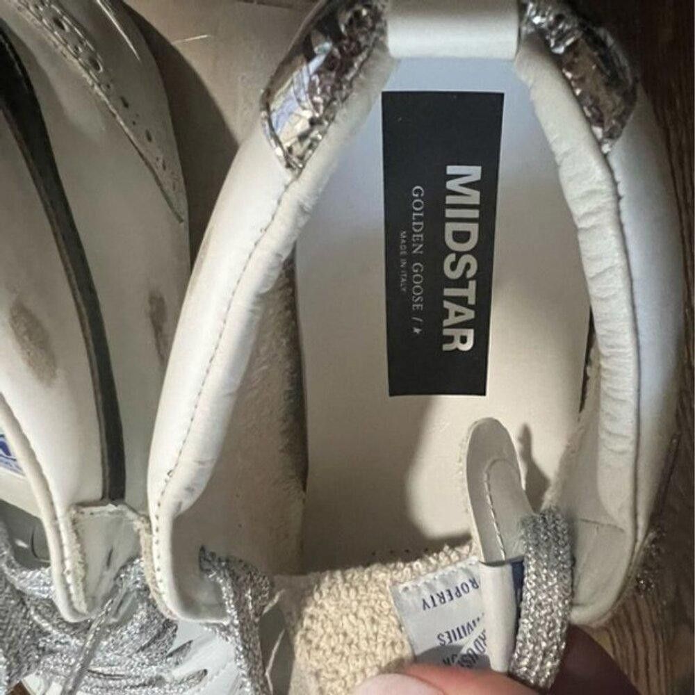 Golden Goose NWT Golden Goose Mid Star Sneakers White Size US 11 / IT 41 - 5 Thumbnail