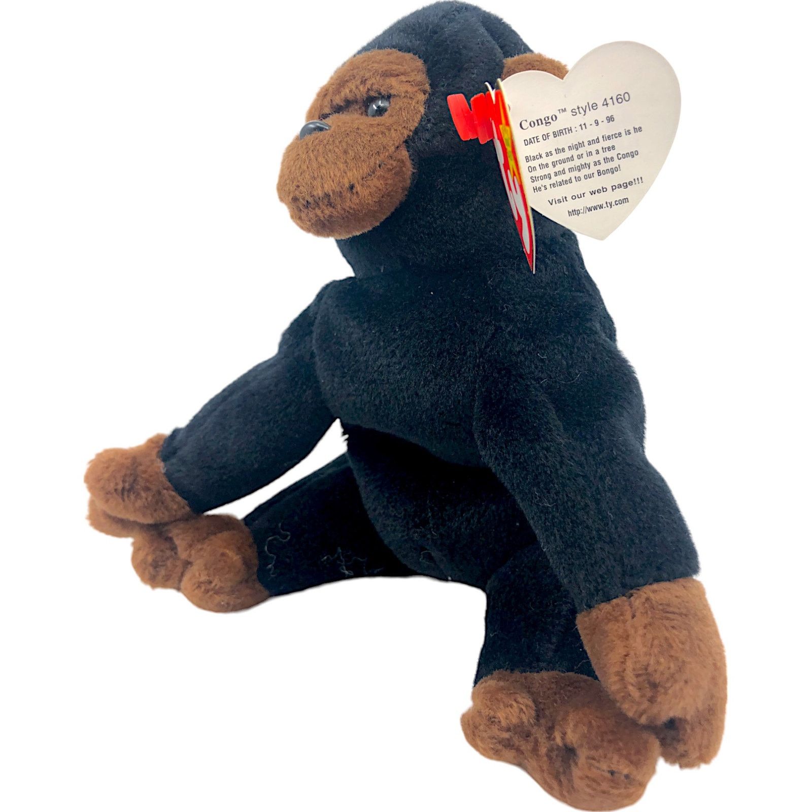 Other 1996 Ty Beanie Baby - Pouch the Kangaroo 4161 Size ONE SIZE - 2 Thumbnail