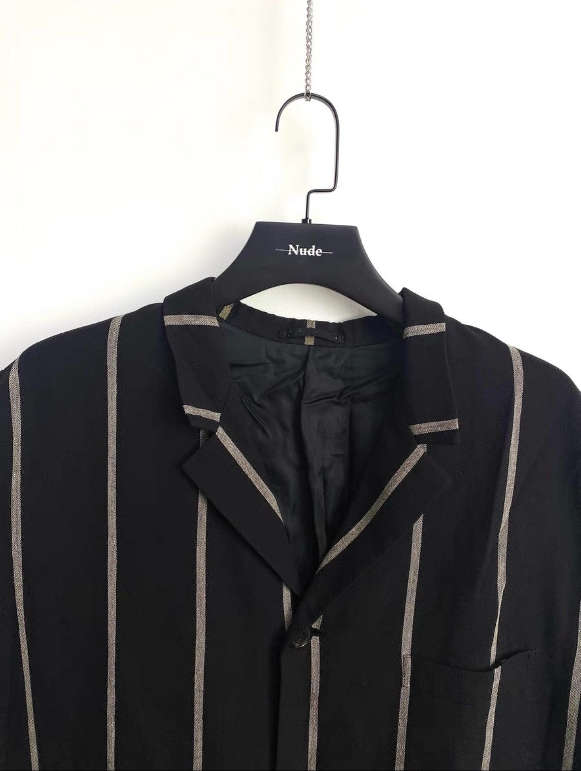 Yohji Yamamoto Yohji Yamamoto Wool Jacket Size US M / EU 48-50 / 2 - 2 Thumbnail