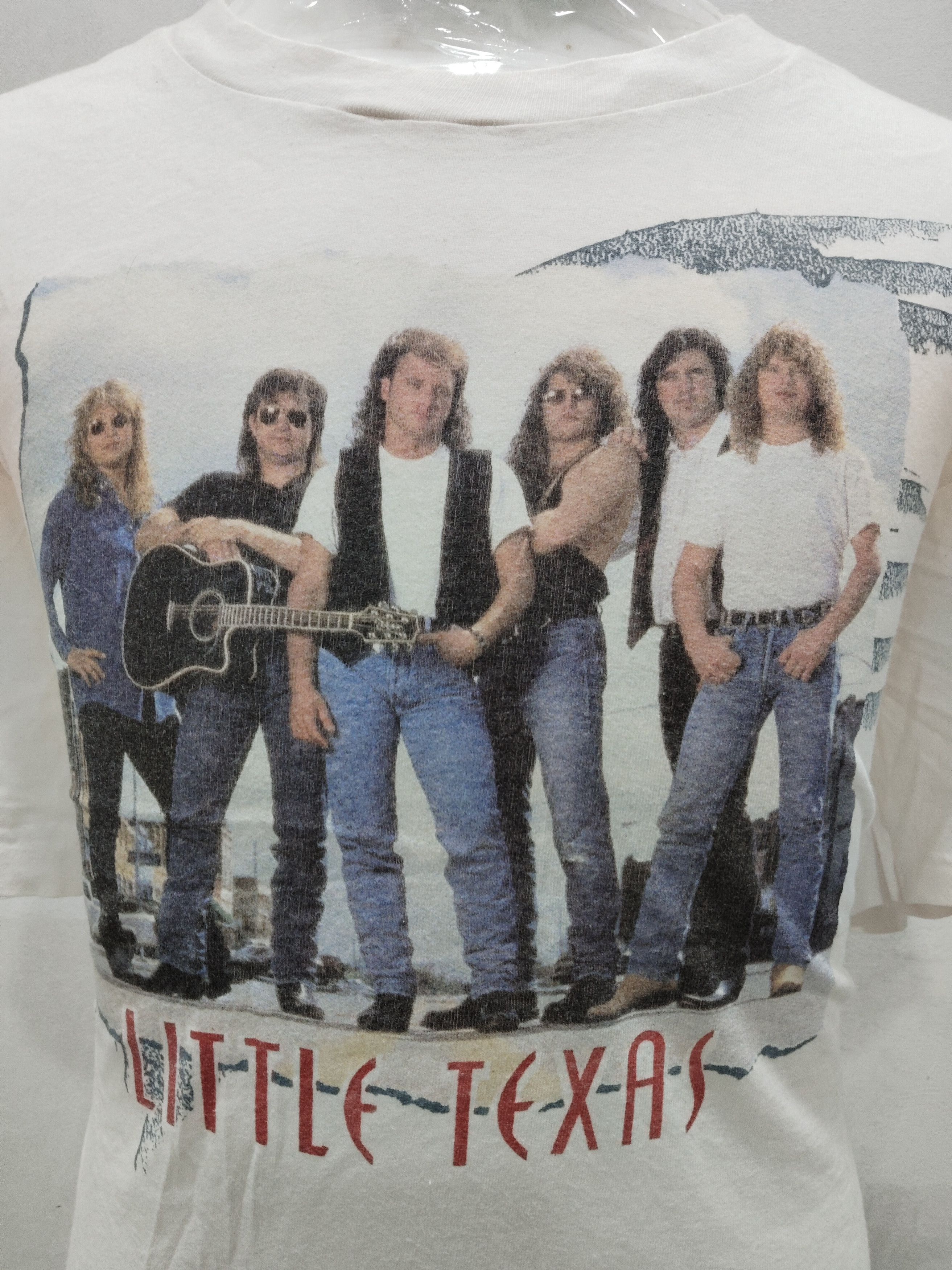 Band Tees × Giant × Vintage Vintage Little Texas Rock Bands Tshirt Size US XL / EU 56 / 4 - 2 Thumbnail