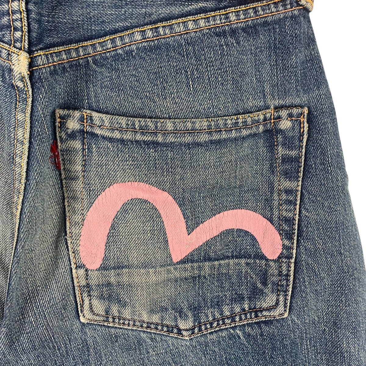 Evisu × Japanese Brand Vintage EVIS LOT 02 selvedge jeans Size US 26 / EU 42 - 16 Thumbnail
